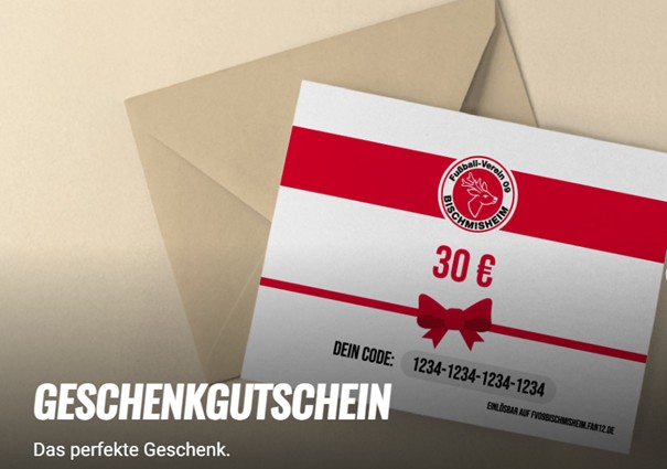 FV 09 FANSHOP -Gutschein